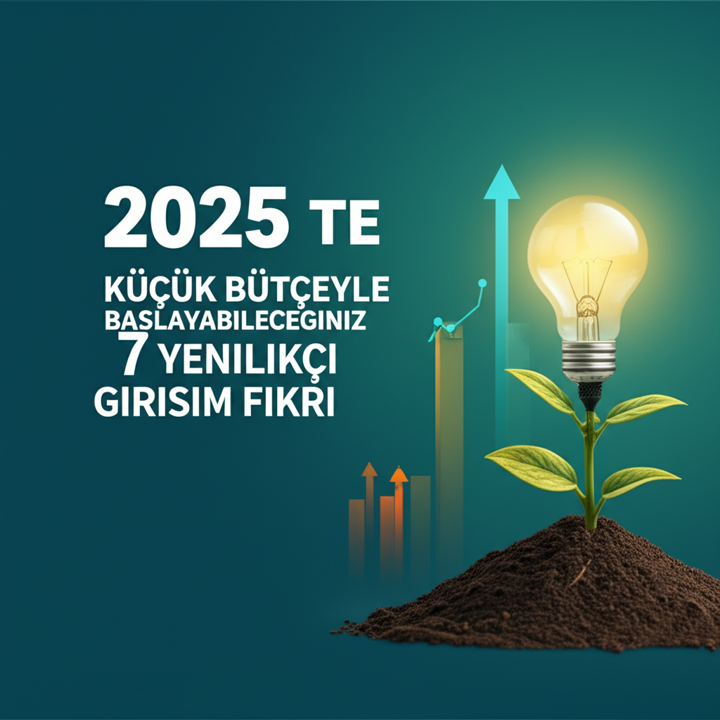 2025'te Küçük Bütçeyle Başlayabileceğiniz 7 Yenilikçi Girişim Fikri