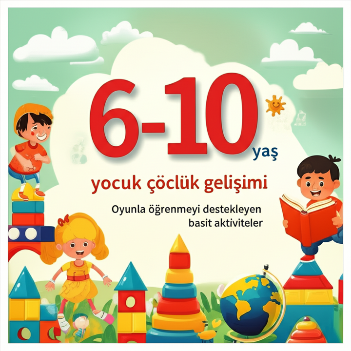 6-10 Yaş Çocuk Gelişimi: Oyunla Öğrenmeyi Destekleyen Rehber