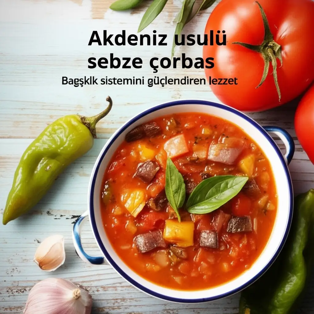 Akdeniz Usulü Sebze Çorbası: Bağışıklığı Güçlendiren Lezzet - Tarif ve Faydaları
