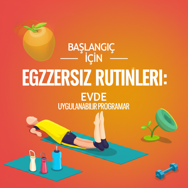 Başlangıç İçin Egzersiz Rutinleri: Evde Uygulanabilir Programlar