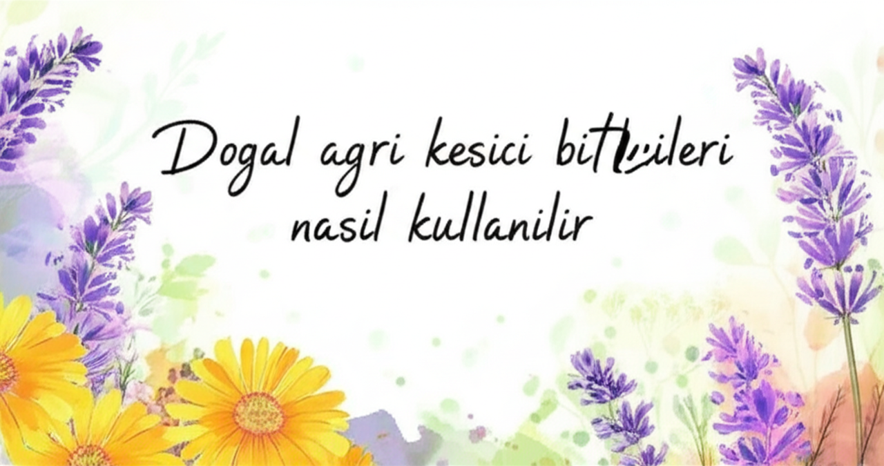 Doğal Ağrı Kesici Bitkiler ve Kullanımı