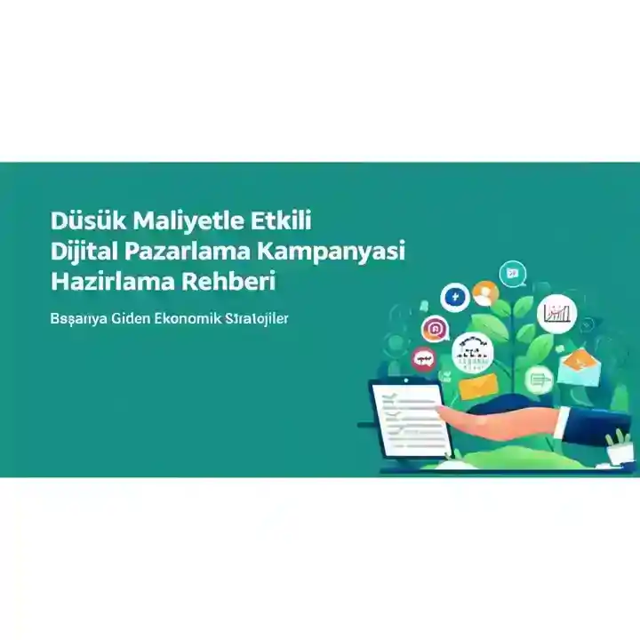 Düşük Maliyetle Etkili Dijital Pazarlama Kampanyası Hazırlama Rehberi