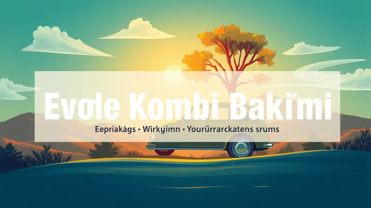 Evde Kombi Bakımı: Güvenli ve Verimli Isınma İçin İpuçları