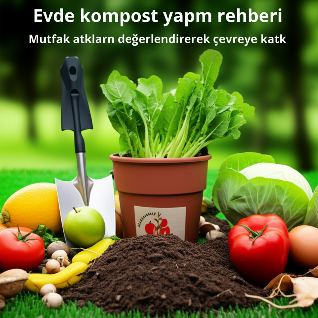 Evde Kompost Yapım Rehberi: Mutfak Atıklarınızı Değerlendirerek Çevreye Katkı