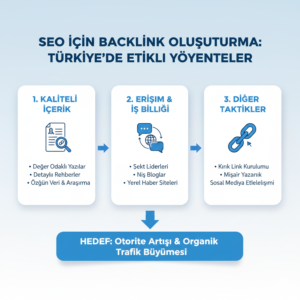 SEO için Backlink Oluşturma: Türkiye'de Etkili Yöntemler