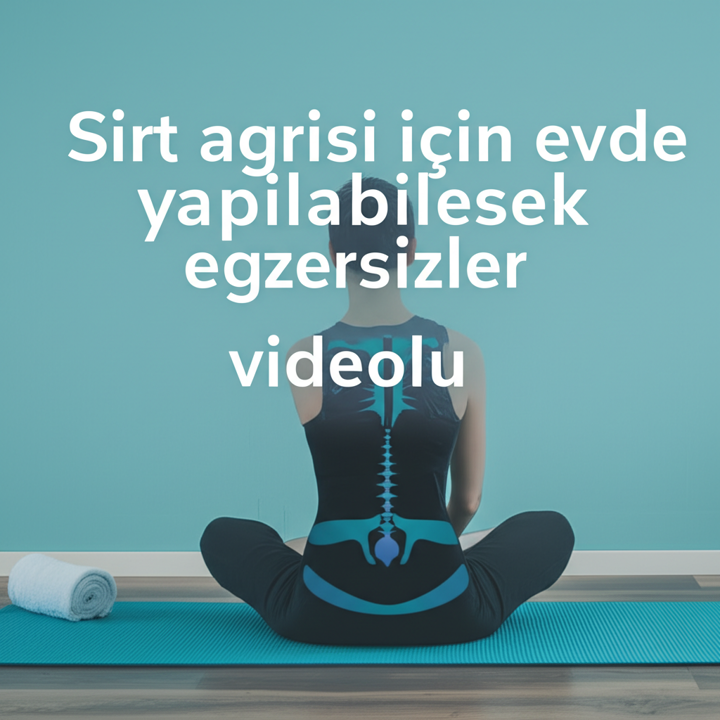 Sırt Ağrısı için Evde Egzersizler - Videolu Anlatım