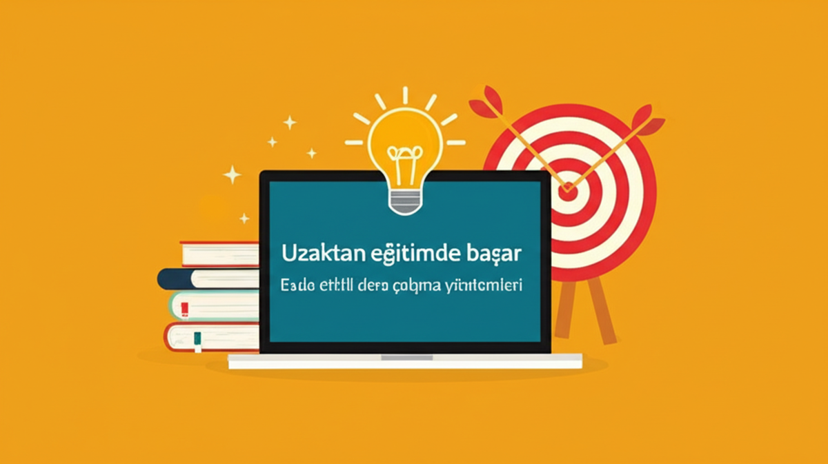 Uzaktan Eğitimde Başarı: Evde Etkili Ders Çalışma Yöntemleri