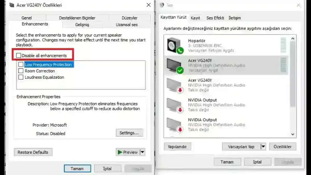 Windows Ses Gelmiyor Sorunu Nasıl Çözülür? - Tam Rehber