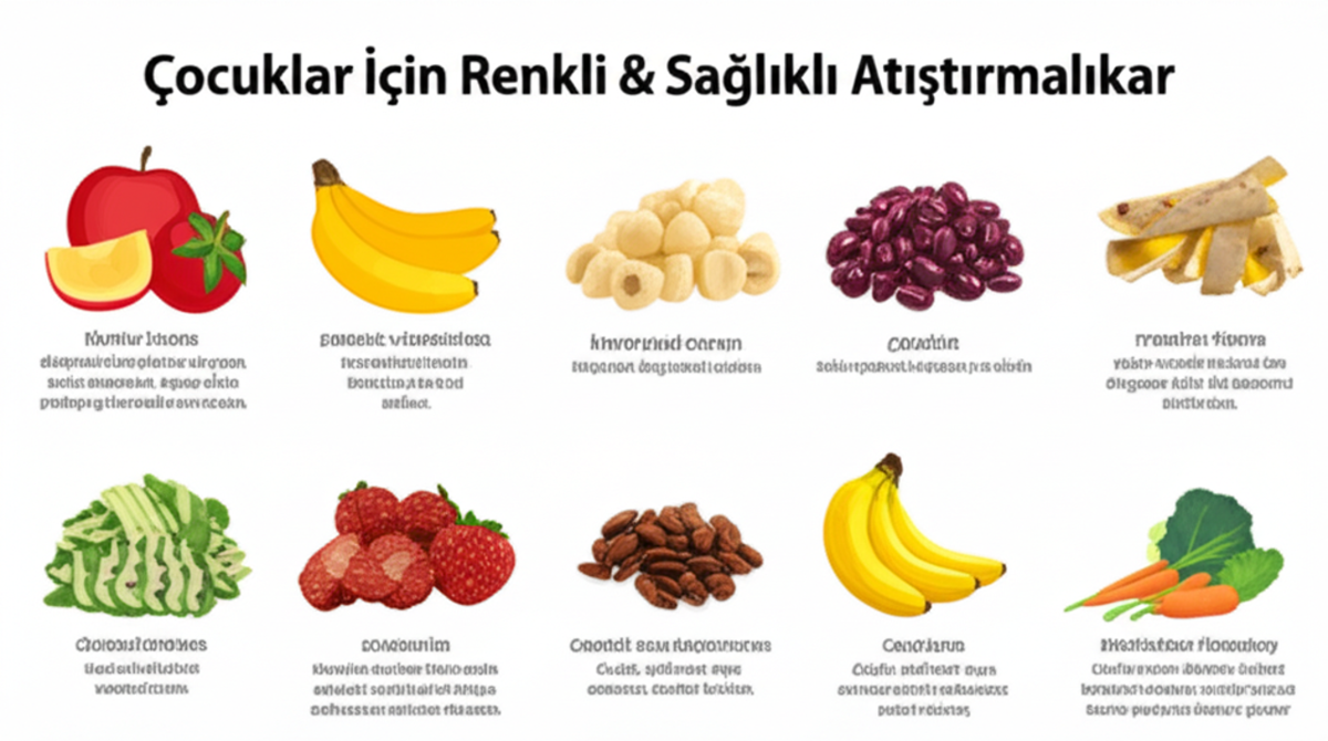 Çocuklarım sağlıklı atıştırmalıkları yemeyi reddederse ne yapmalıyım - Çocuklar İçin Renkli Sağlıklı Atıştırmalıklar