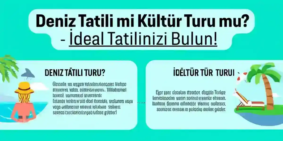 Deniz Tatili Çeşitleri Her Bütçeye ve Zevke Uygun - Deniz Tatili mi Kültür Turu mu İdeal Tatilinizi Bulun
