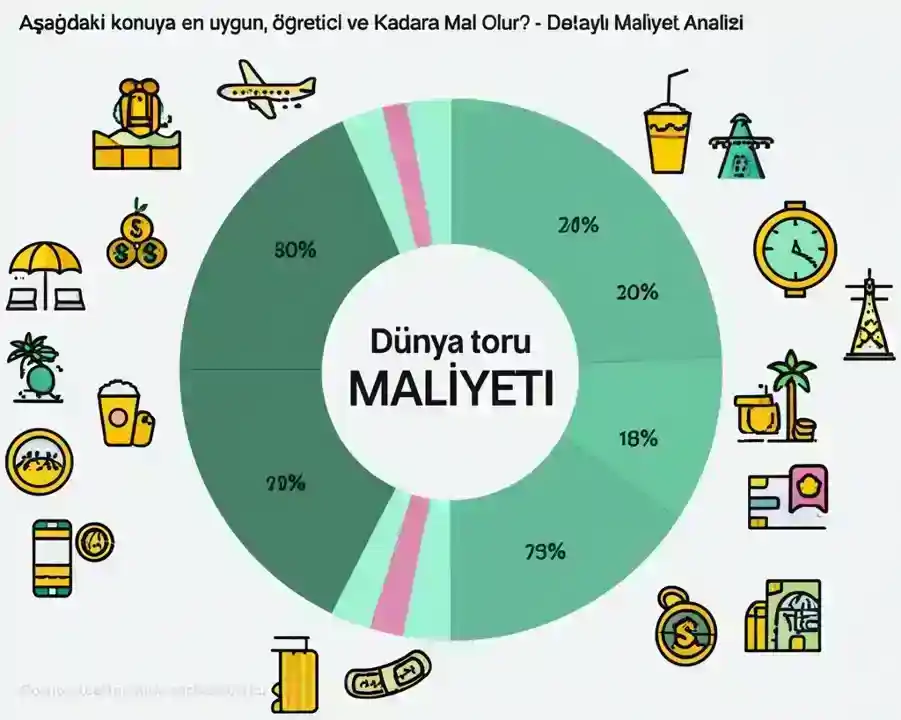 8 Alışveriş Bütçesi Belirleyin - Dünya Turu Yapmak Ne Kadara Mal Olur Detaylı Maliyet Analizi