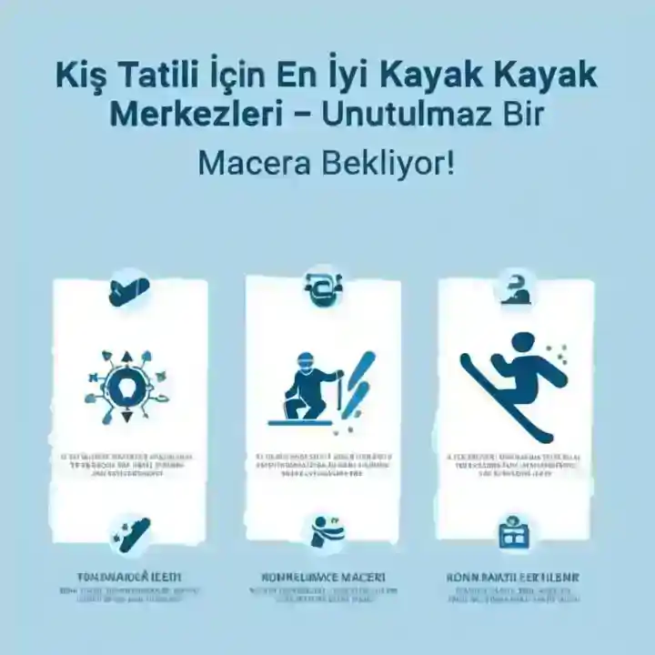 Türkiye deki Kayak Merkezlerini Karşılaştırma Tablosu - Kış Tatili İçin En İyi Kayak Merkezleri Unutulmaz Bir Mac...