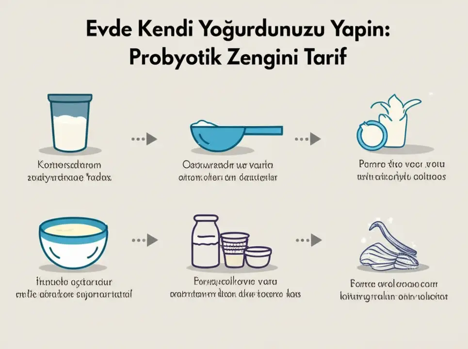 Evde Kendi Yoğurdunuzu Yapın Probiyotik Zengini Tarif: 3 Adım Mayalanma Süreci 3 Adım Mayalanma Süreci - Evde Kendi Yoğurdunuzu Yapın Probiyotik Zengini Tarif