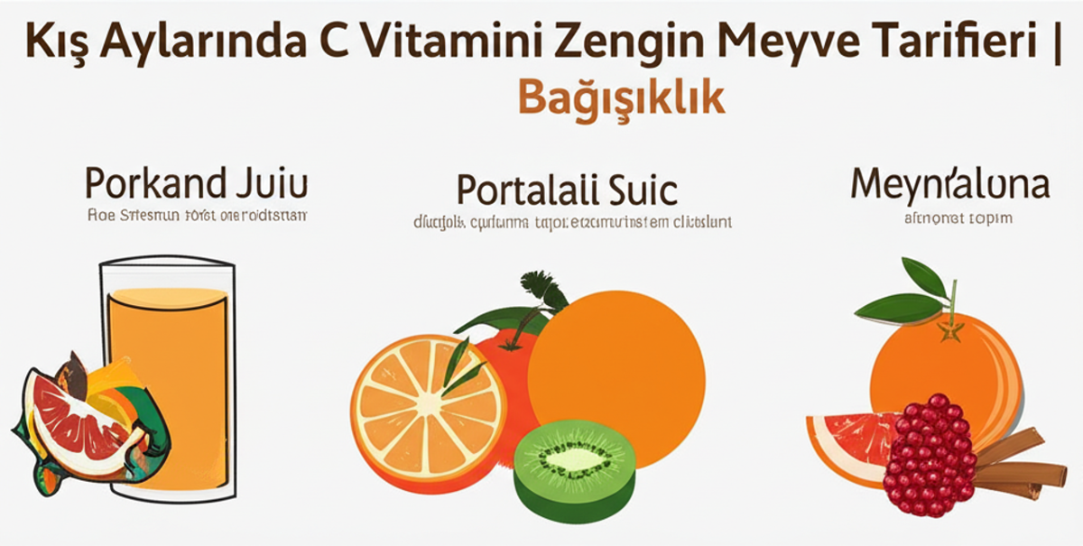 Çocuklar için C vitamini zengin tarif önerileri nelerdir - Kış Aylarında C Vitamini Zengin Meyve Tarifleri Bağışıklık