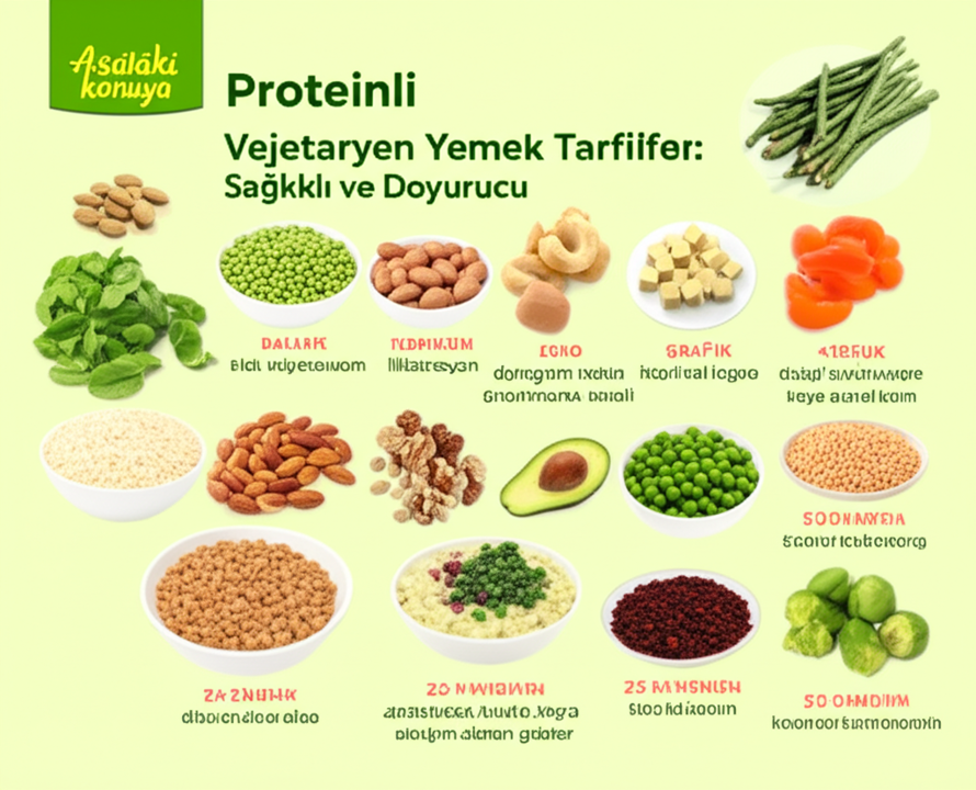 Bitkisel proteinler hayvansal proteinler kadar kaliteli mi - Proteinli Vejetaryen Yemek Tarifleri Sağlıklı ve Doyurucu