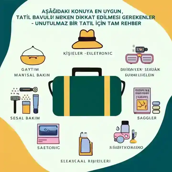 Şehir Tatili Bavul Listesi - Tatil Bavulu Hazırlarken Dikkat Edilmesi Gerekenler Unutu...
