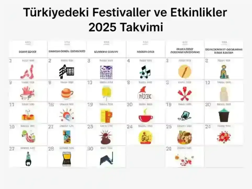 Yaz Festivallerinde Unutulmaz Anlar - Türkiyedeki Festivaller ve Etkinlikler 2025 Takvimi