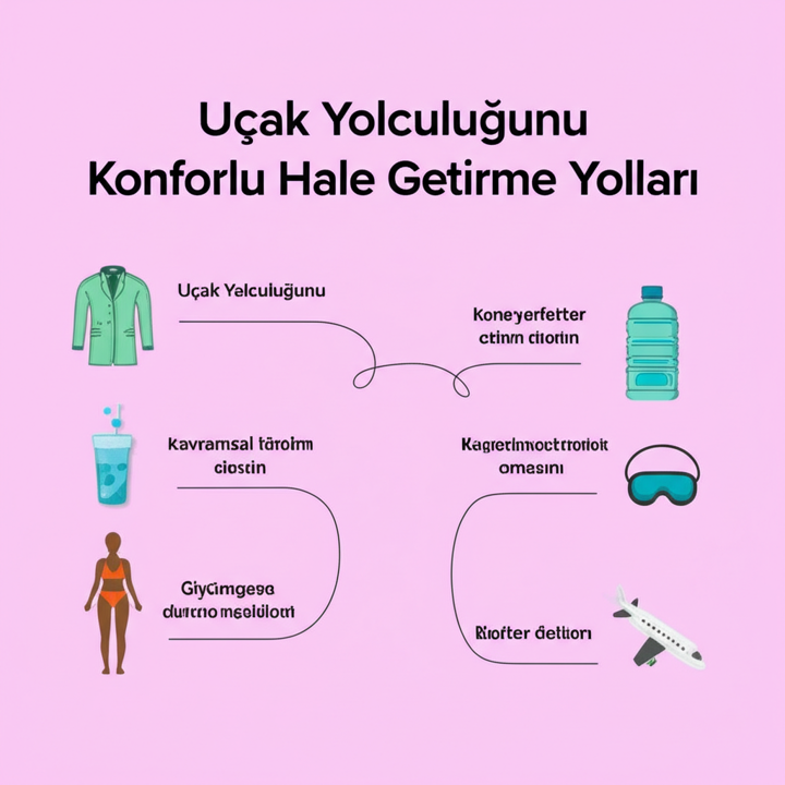 4 Kişisel Bakım Kendinizi İyi Hissedin - Uçak Yolculuğunu Konforlu Hale Getirme Yolları