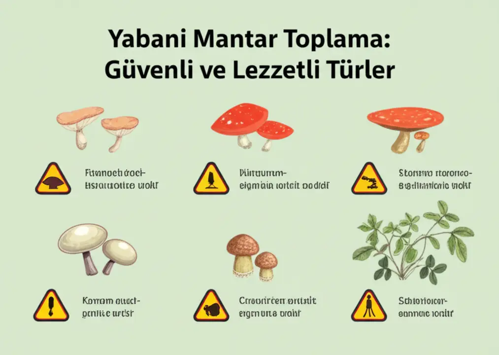 Yabani Mantar Toplama Güvenli ve Lezzetli Türler: 4 Mantarlı Pizza 4 Mantarlı Pizza - Yabani Mantar Toplama Güvenli ve Lezzetli Türler